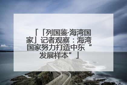 「列国鉴·海湾国家」记者观察：海湾国家努力打造中东“发展样本”