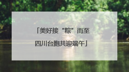 美好接“粽”而至 四川台胞共迎端午