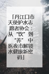 丹江口市天使护水志愿者协会：从“饮”到“养” 中医夜市解锁水健康新密码