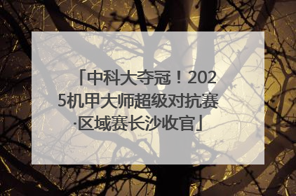 中科大夺冠！2025机甲大师超级对抗赛·区域赛长沙收官