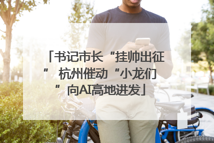 书记市长“挂帅出征” 杭州催动“小龙们”向AI高地进发