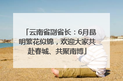 云南省副省长：6月昆明繁花似锦，欢迎大家共赴春城、共聚南博