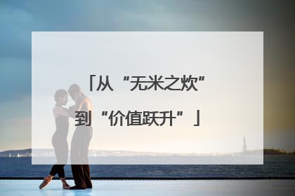 从“无米之炊”到“价值跃升”