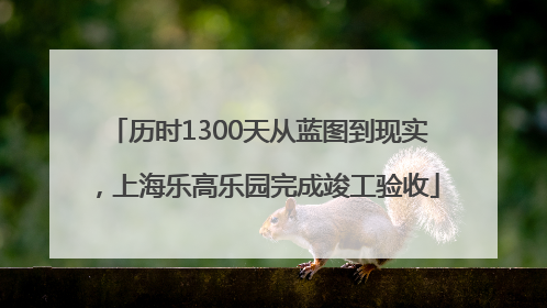 历时1300天从蓝图到现实，上海乐高乐园完成竣工验收