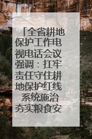 全省耕地保护工作电视电话会议强调：扛牢责任守住耕地保护红线 系统施治夯实粮食安全根基 王宁作出批示 王予波出席并讲话