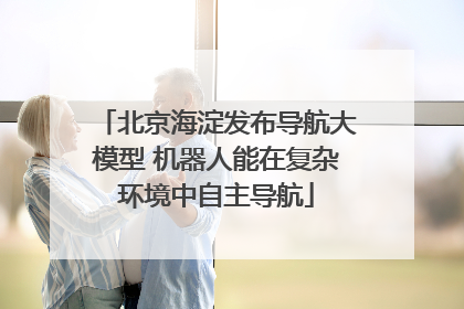 北京海淀发布导航大模型 机器人能在复杂环境中自主导航