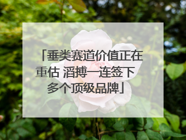 垂类赛道价值正在重估 滔搏一连签下多个顶级品牌