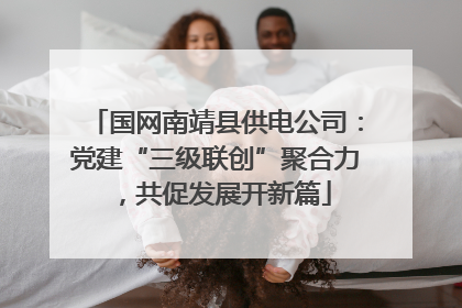 国网南靖县供电公司：党建“三级联创”聚合力，共促发展开新篇