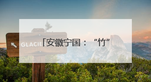 安徽宁国：“竹”梦未来 加快“以竹代塑”全场景应用