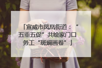 宣威市凤凰街道：“五重五促”共绘家门口务工“斑斓画卷”