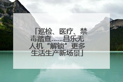 巡检、医疗、禁毒踏查……昌乐无人机“解锁”更多生活生产新场景