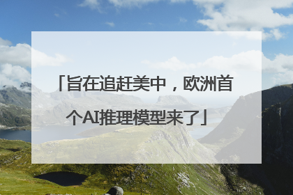 旨在追赶美中，欧洲首个AI推理模型来了