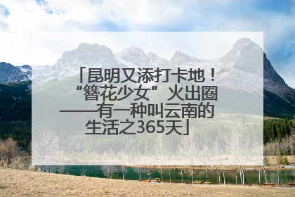 昆明又添打卡地！“簪花少女”火出圈——有一种叫云南的生活之365天