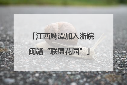 江西鹰潭加入浙皖闽赣“联盟花园”