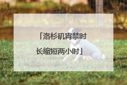 洛杉矶宵禁时长缩短两小时