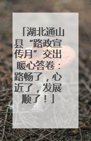 湖北通山县“路政宣传月”交出暖心答卷：路畅了，心近了，发展顺了！