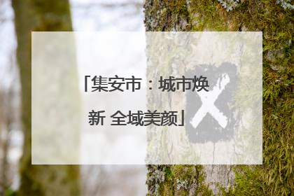 集安市：城市焕新 全域美颜
