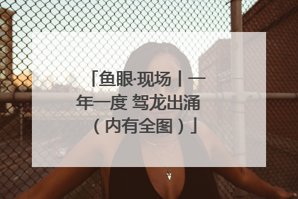 鱼眼·现场丨一年一度 驾龙出涌（内有全图）