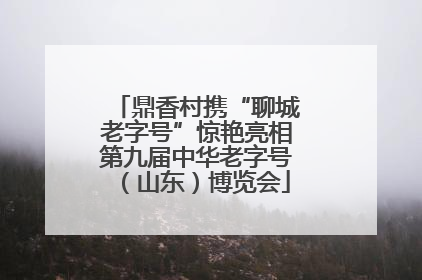 鼎香村携“聊城老字号”惊艳亮相第九届中华老字号（山东）博览会