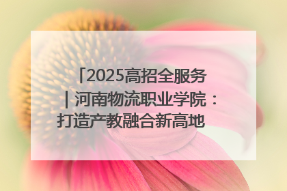 2025高招全服务｜河南物流职业学院：打造产教融合新高地 推动高质量快速发展